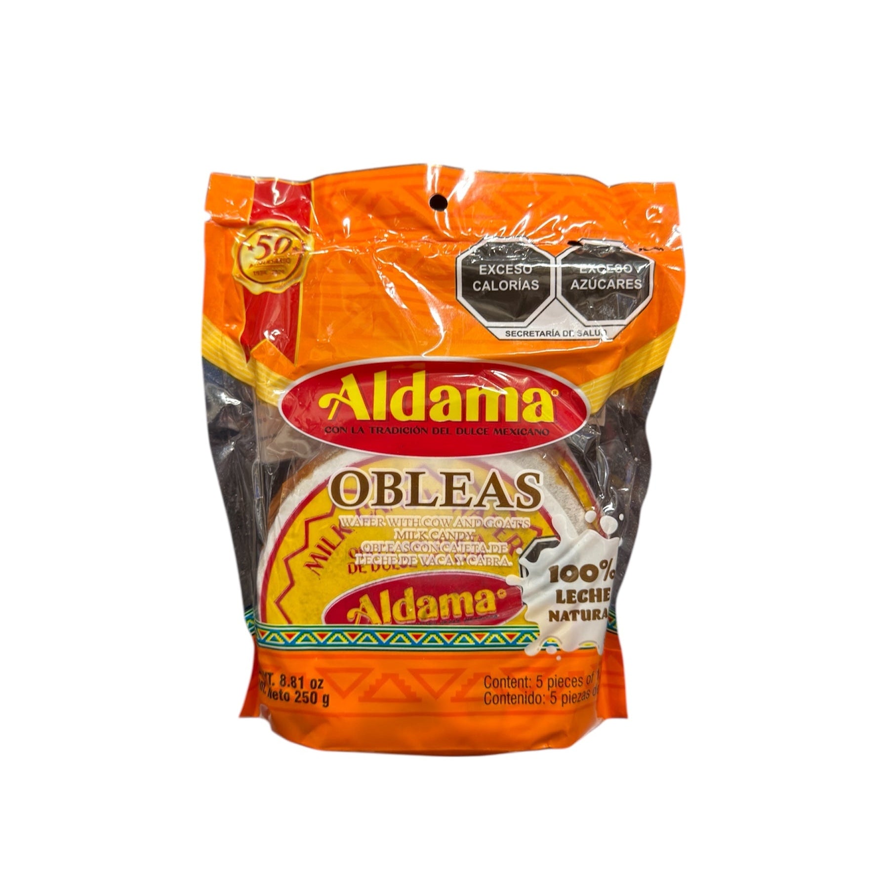 OBLEAS CON CAJETA 5 pcs