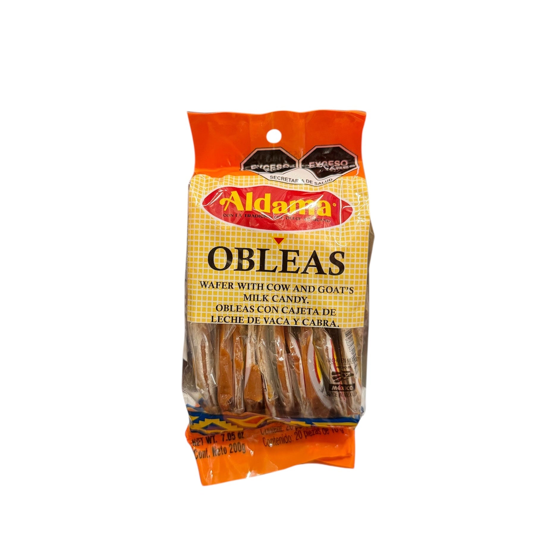 OBLEAS CON CAJETA 20pcs