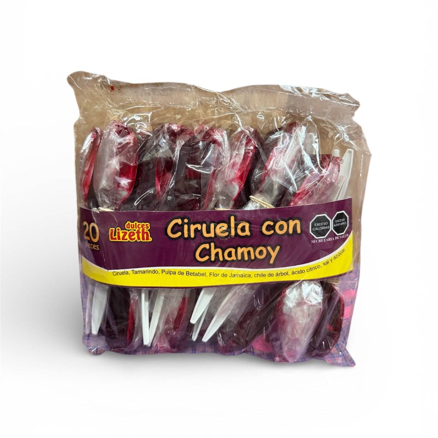 CIRUELA CON CHAMOY CUCHARA 20pcs